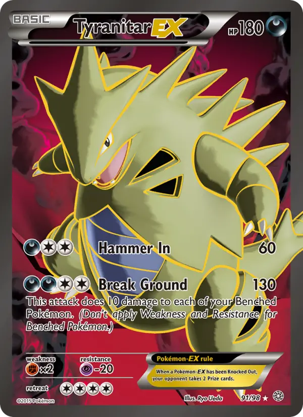 Tyranitar EX - 91