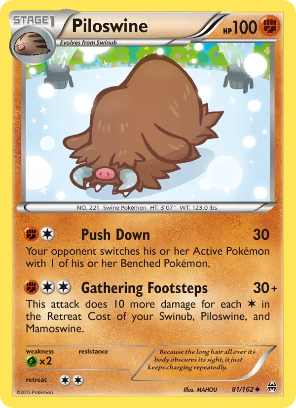 Piloswine - 81