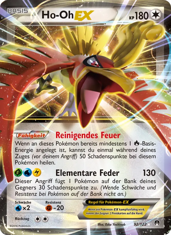 Ho-Oh EX - 92