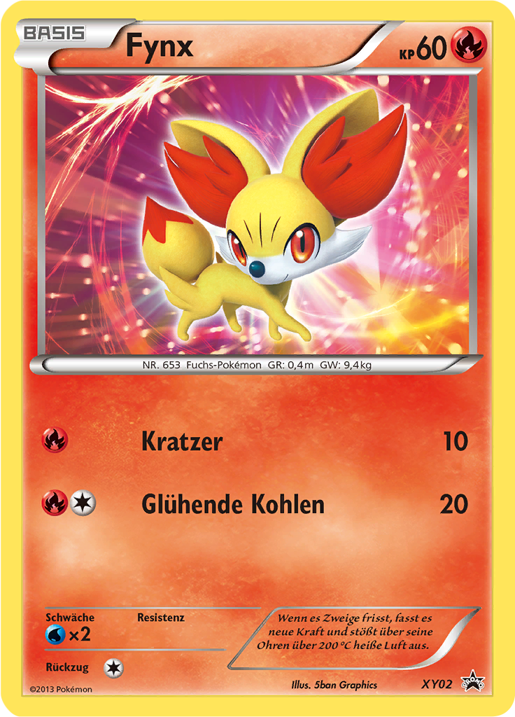 Fennekin - XY02