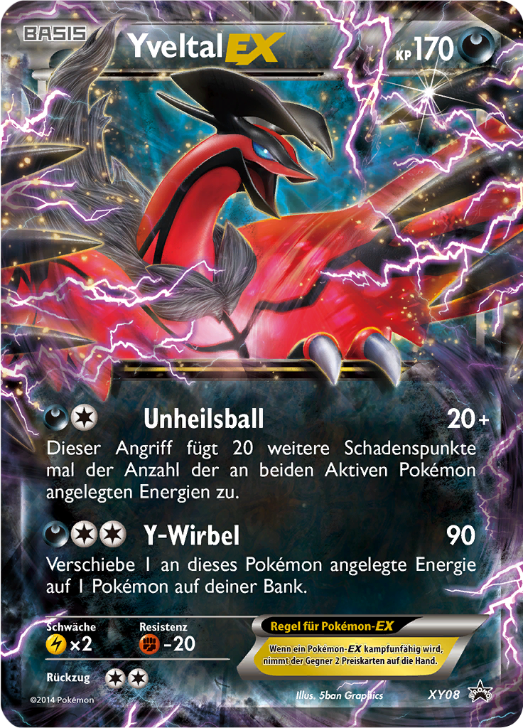 Yveltal EX - XY08