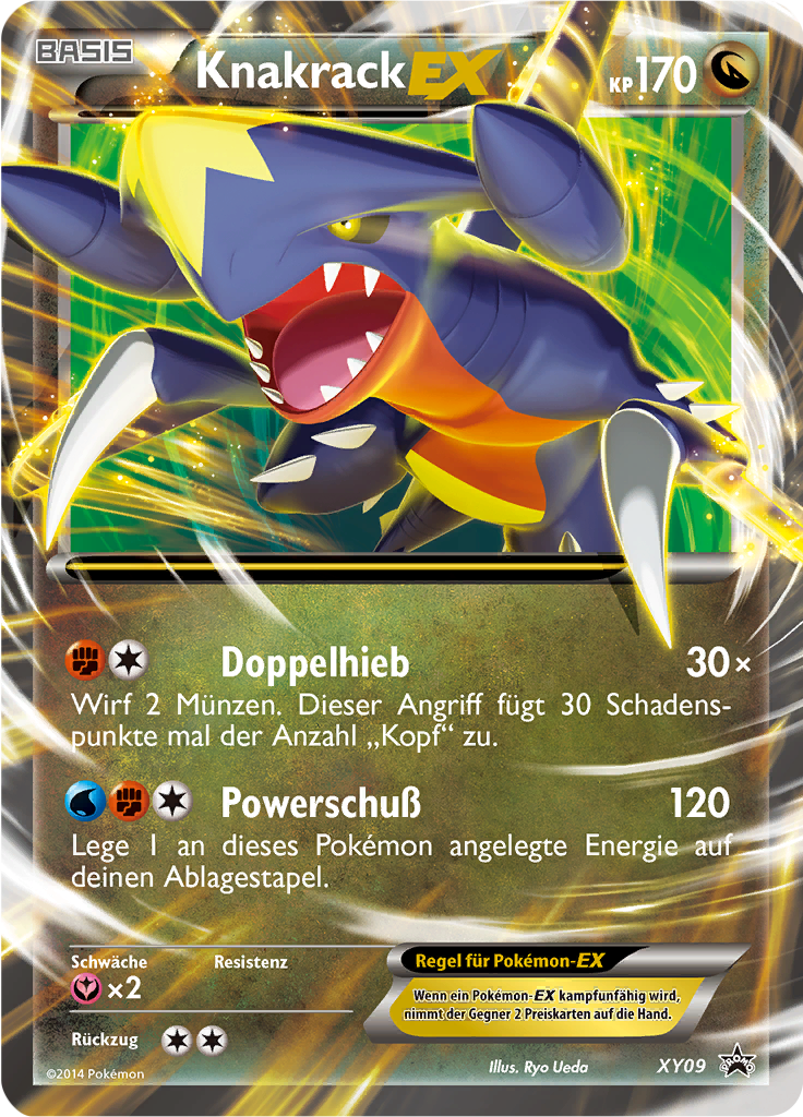 Garchomp EX - XY09