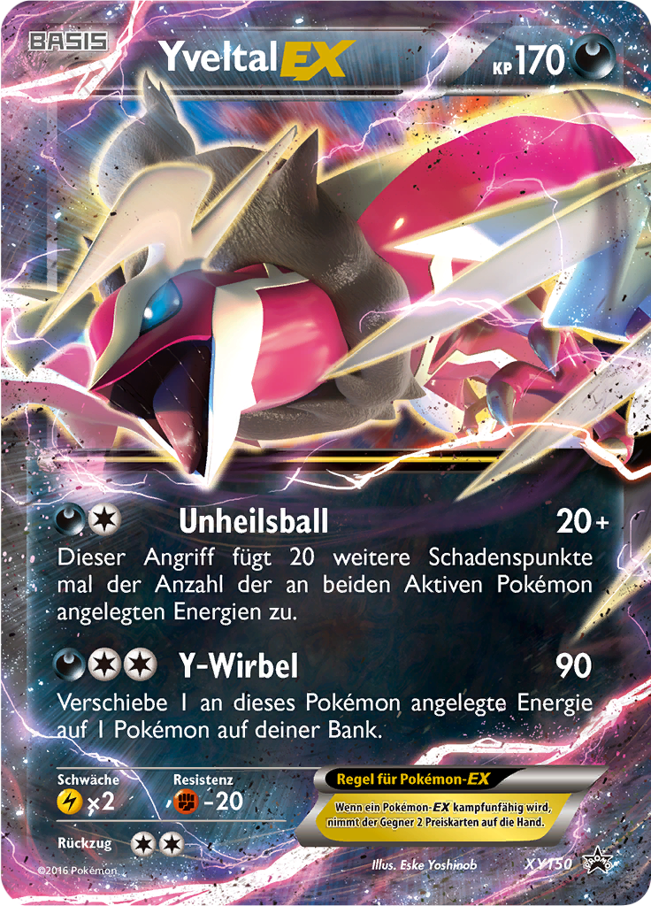 Yveltal EX - XY150