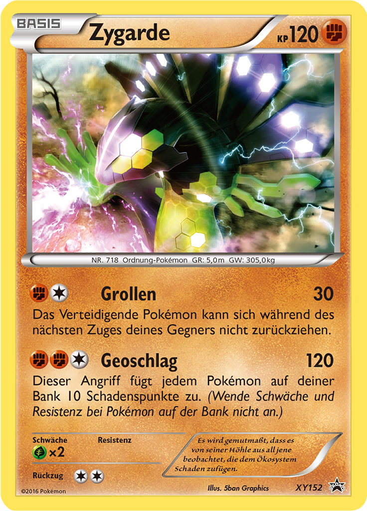 Zygarde - XY152