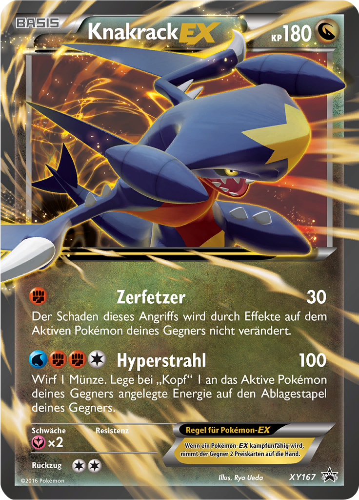 Garchomp-EX - XY167