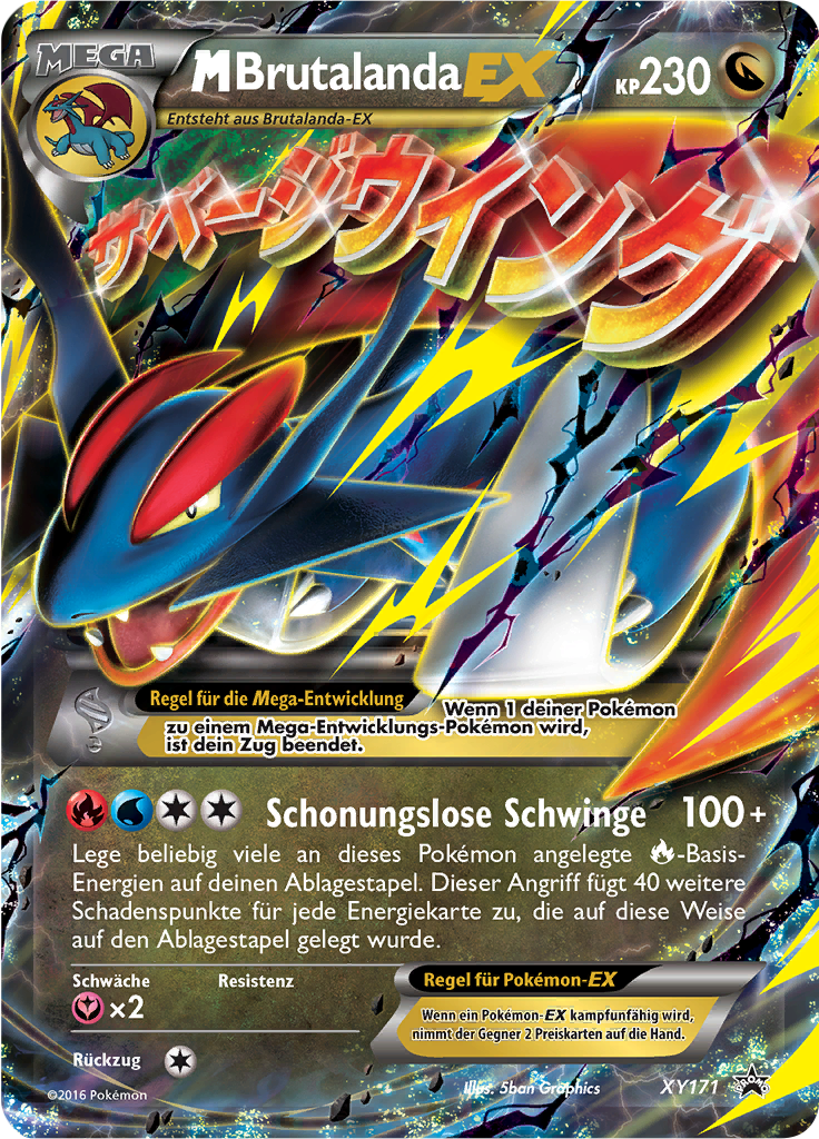M Salamence-EX - XY171