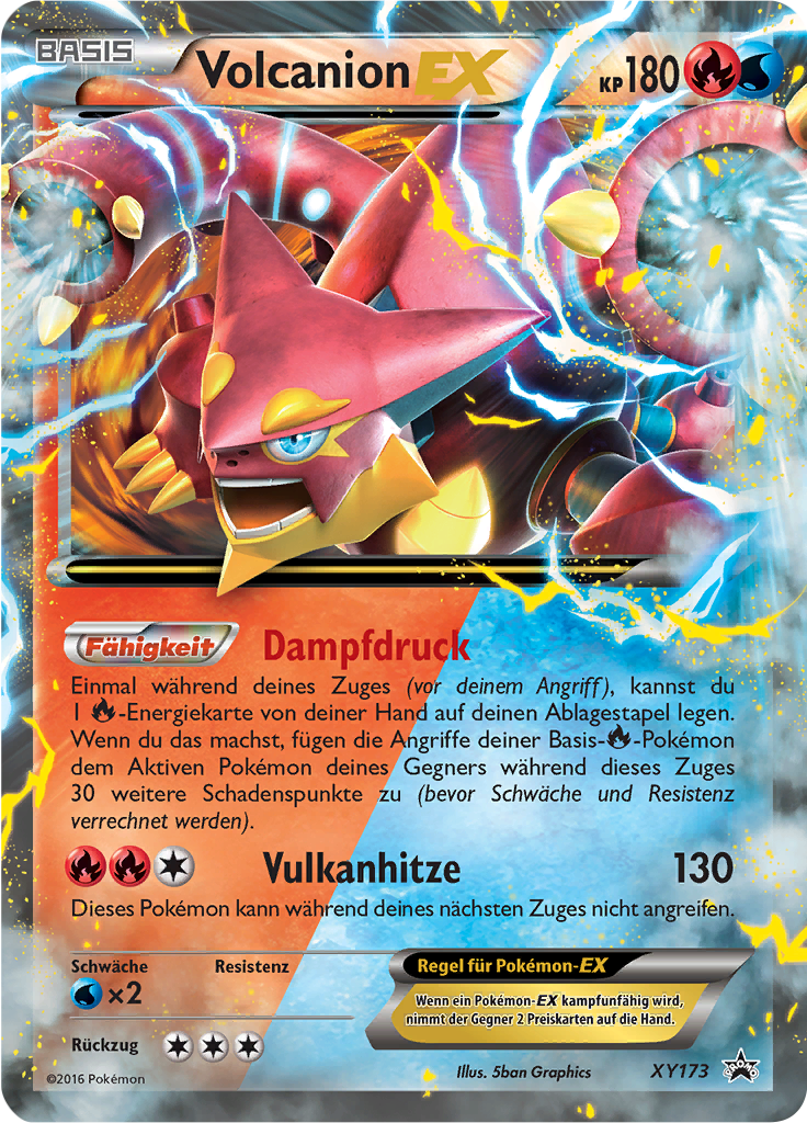 Volcanion EX - XY173