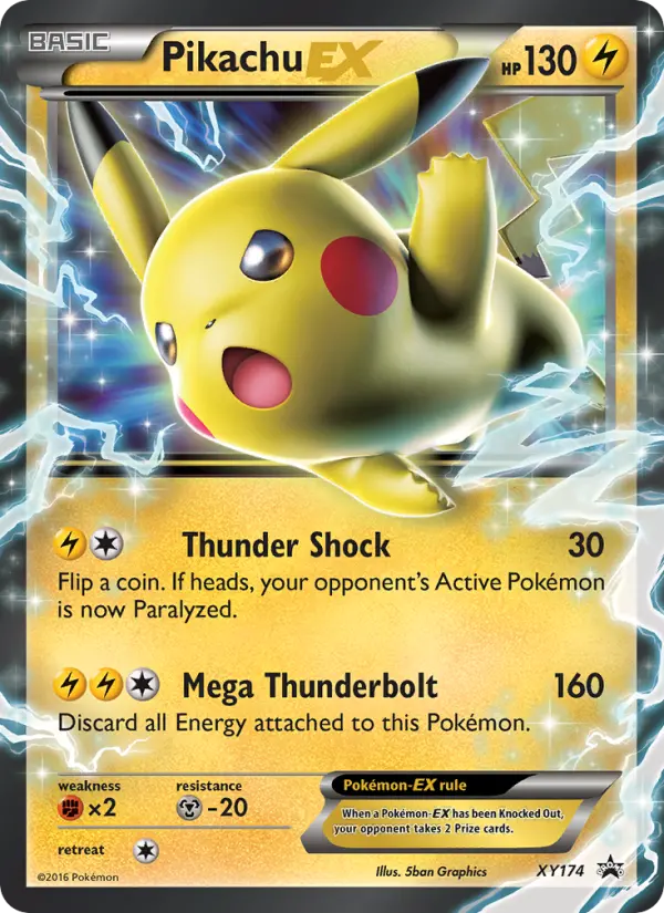 Pikachu-EX - XY174