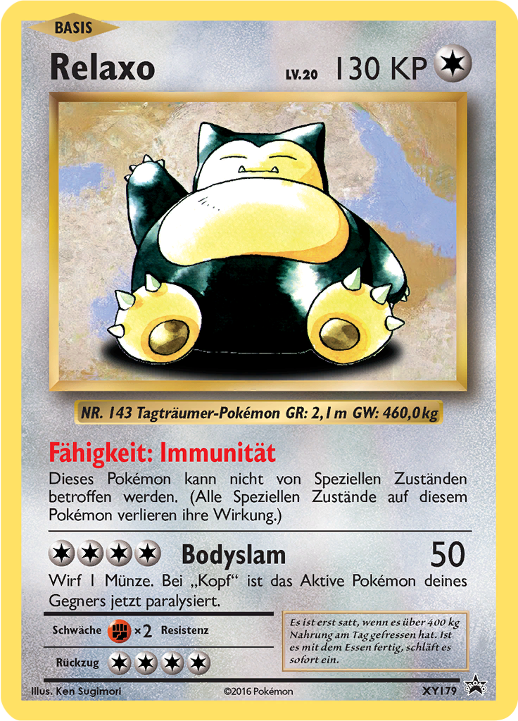 Snorlax - XY179