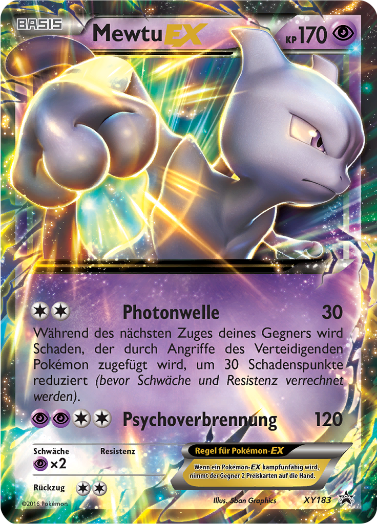 Mewtwo-EX - XY183