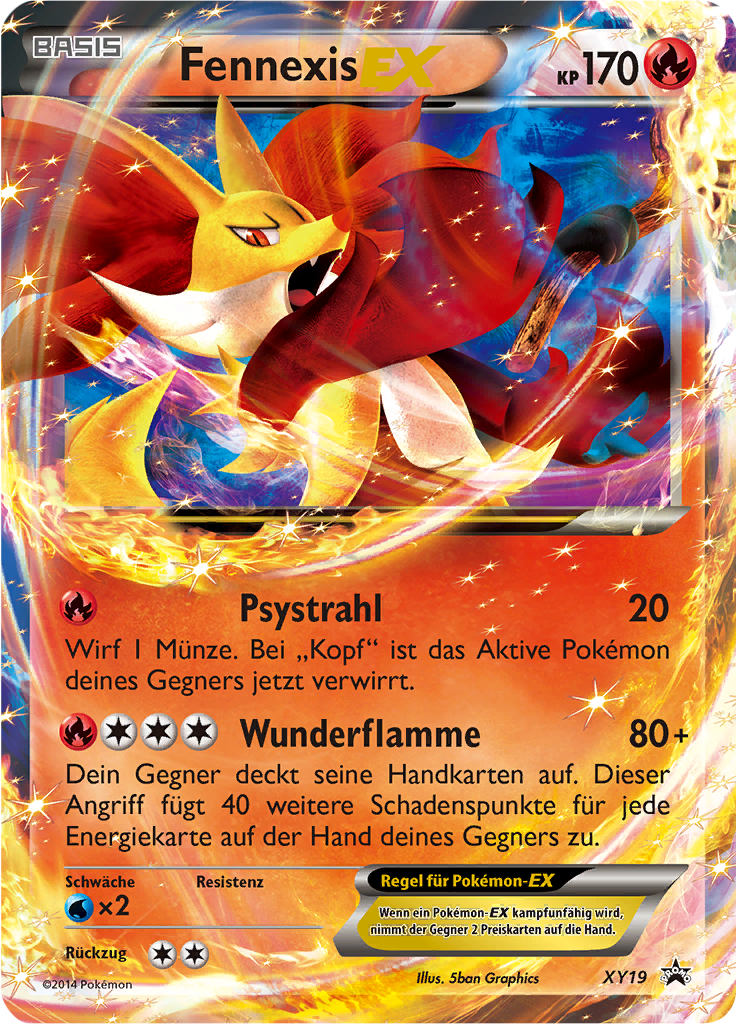 Delphox EX - XY19