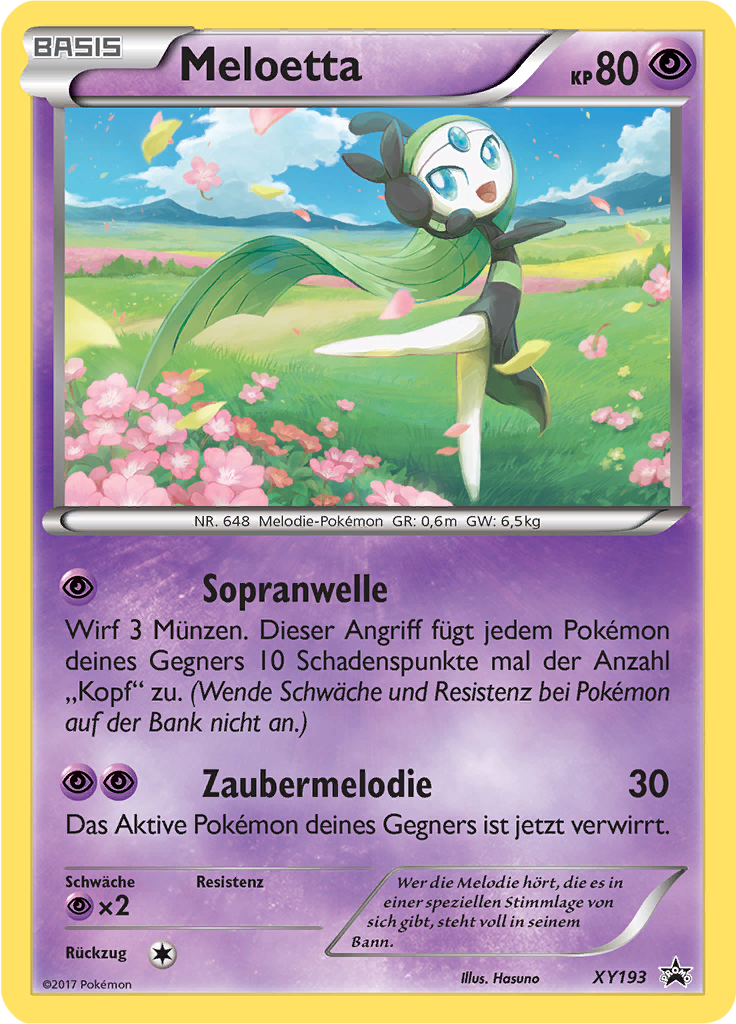 Meloetta - XY193