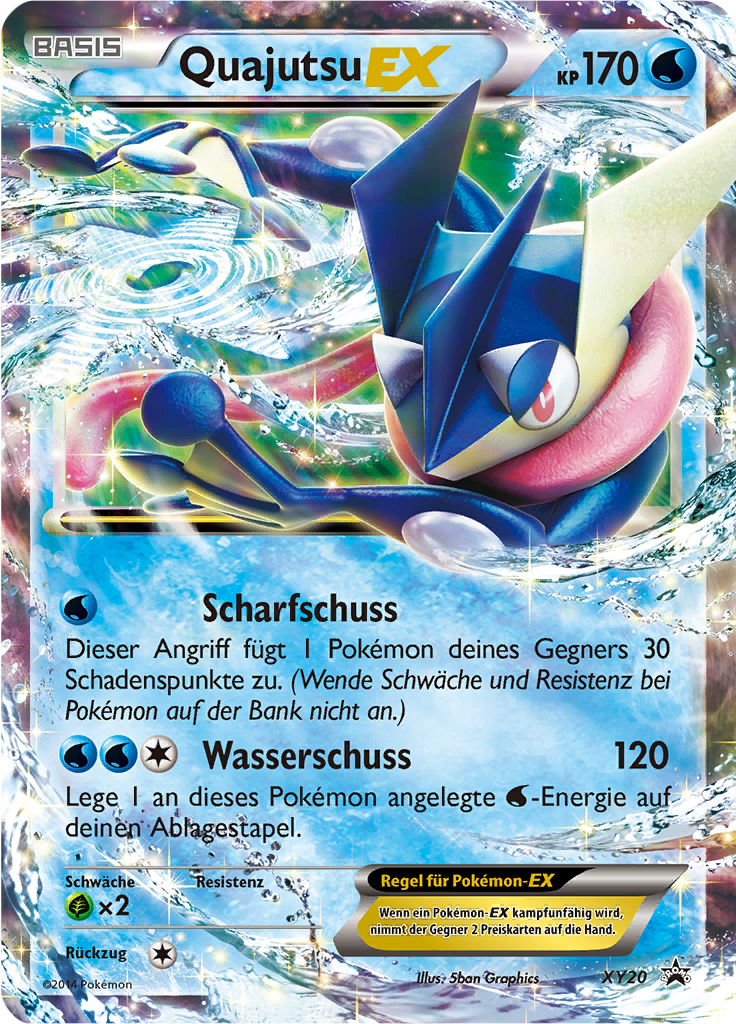 Greninja EX - XY20