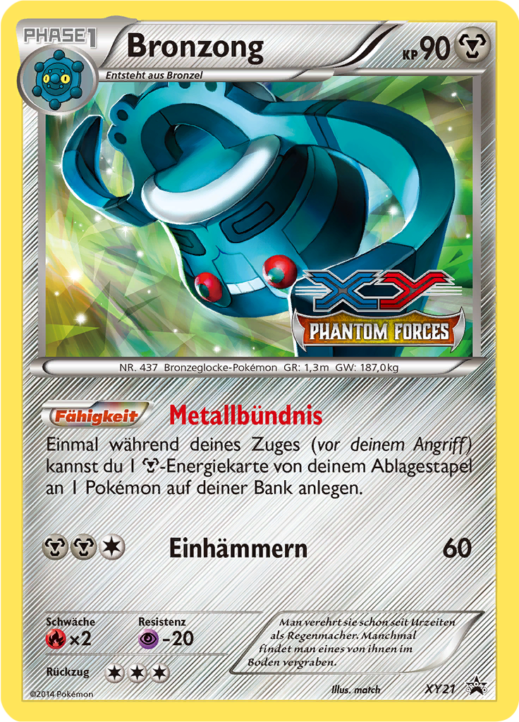 Bronzong - XY21