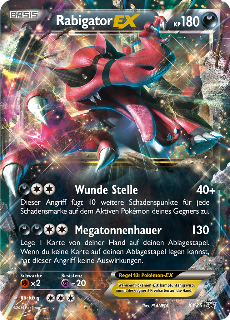Krookodile EX - XY25