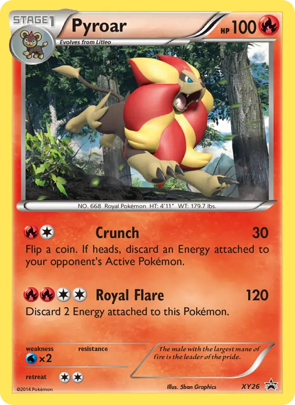 Pyroar - XY26