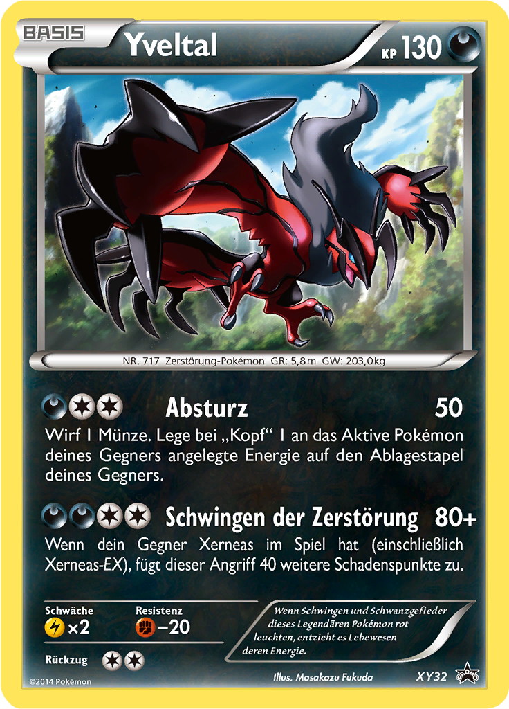Yveltal - XY32