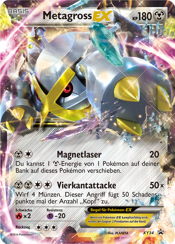 Metagross EX - XY34