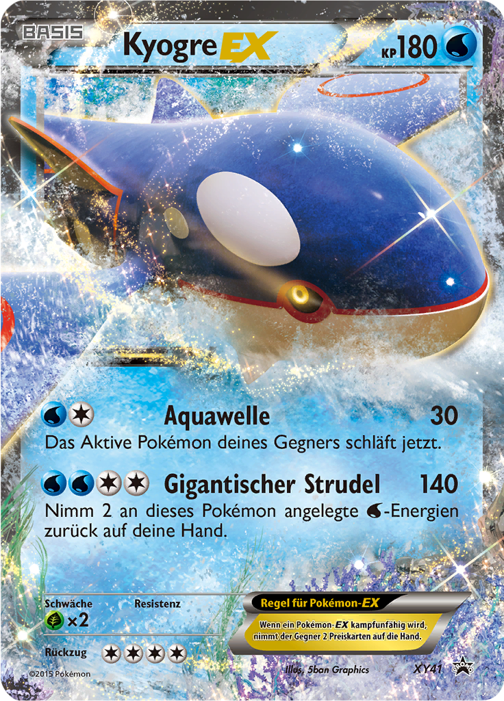 Kyogre EX - XY41