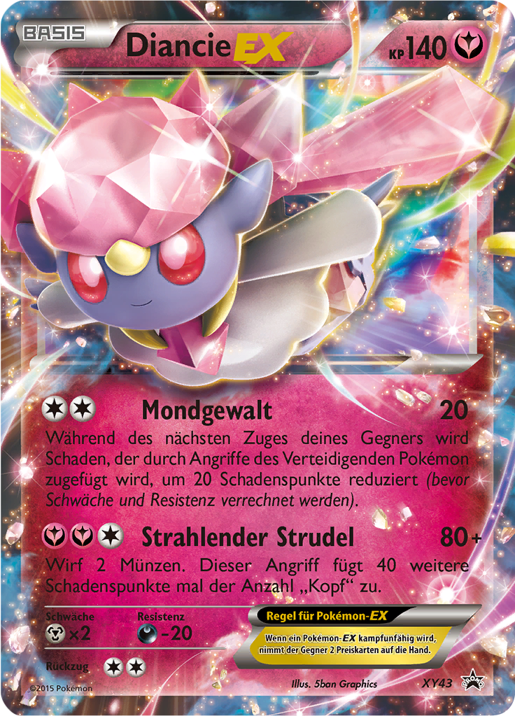 Diancie EX - XY43