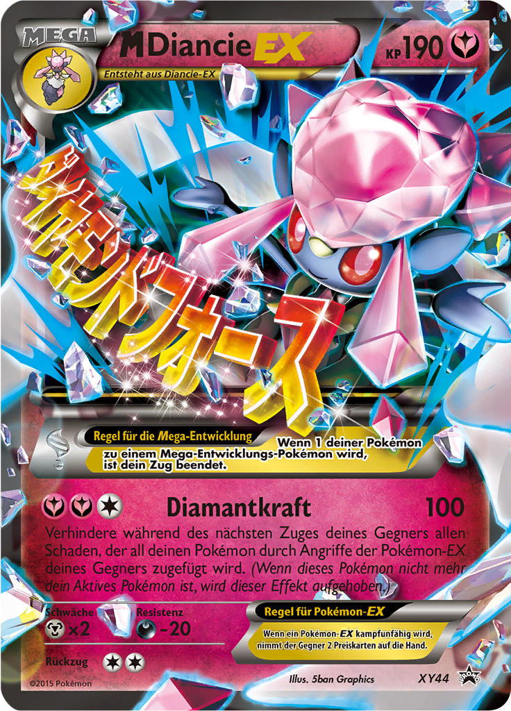 M Diancie EX - XY44