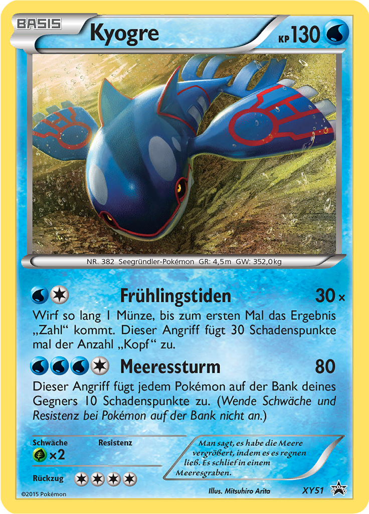 Kyogre - XY51