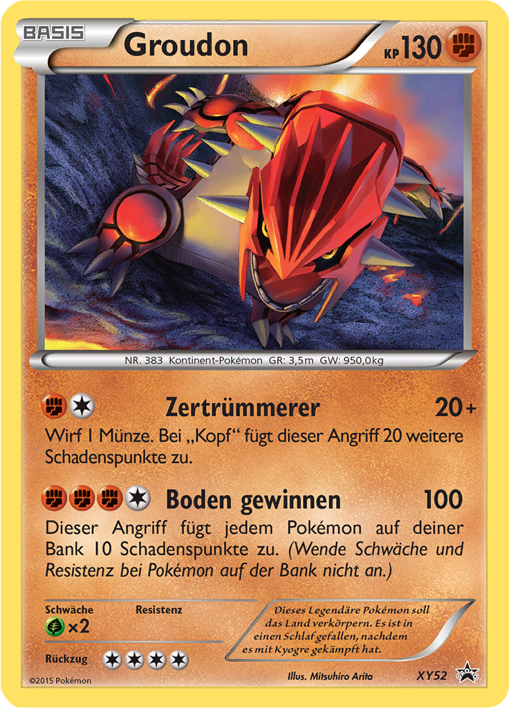 Groudon - XY52