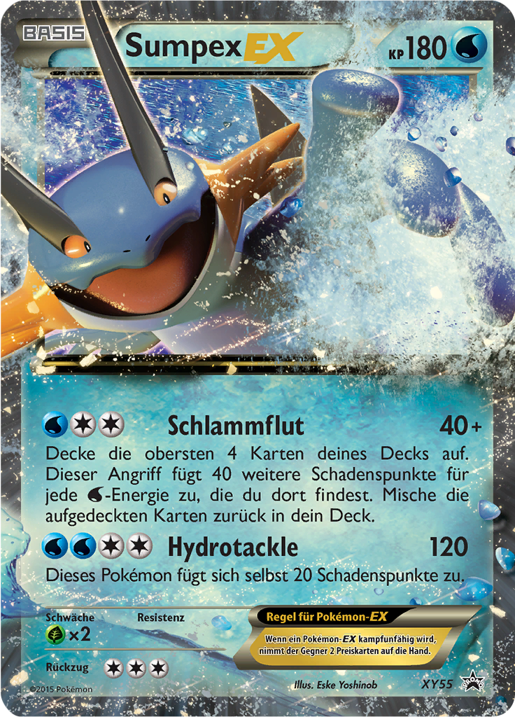 Swampert EX - XY55