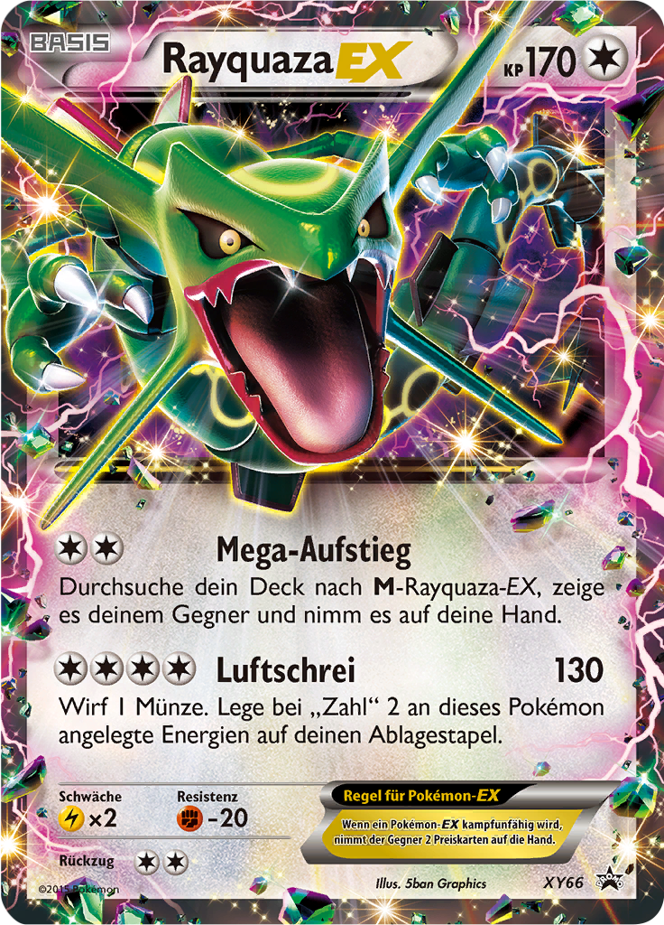 Rayquaza EX - XY66