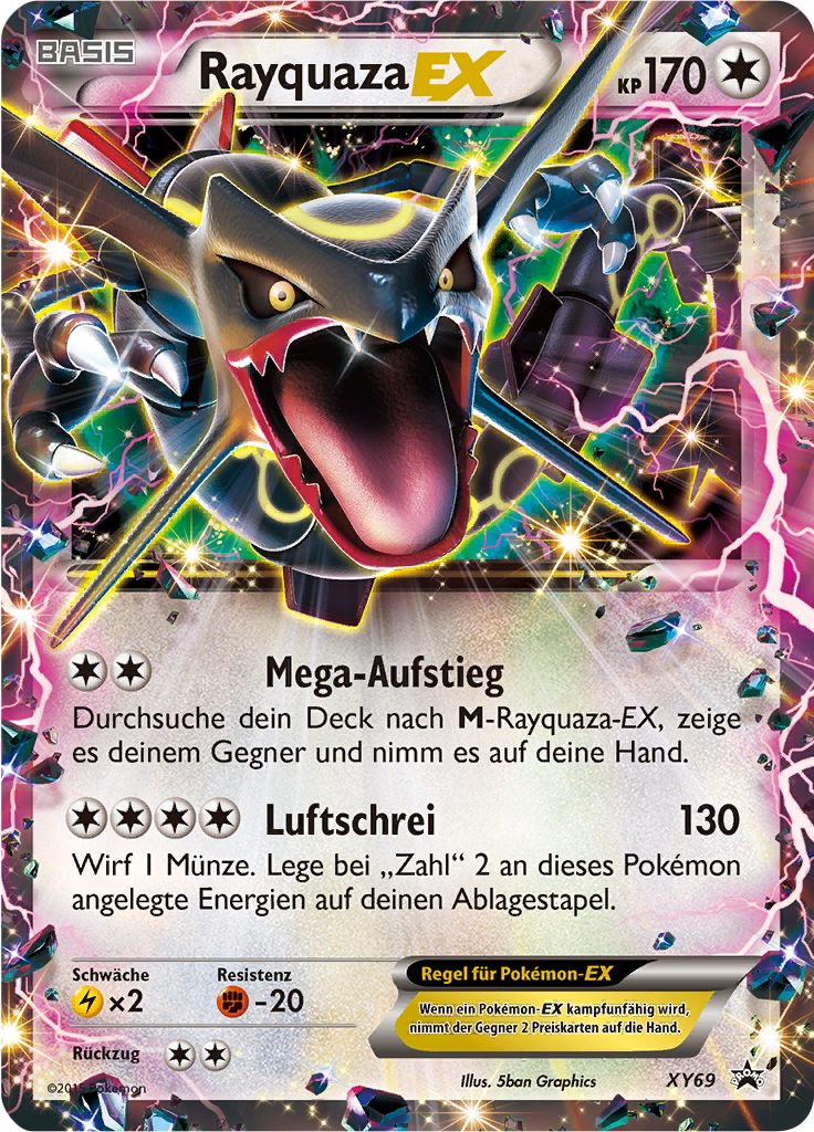 Rayquaza EX - XY69