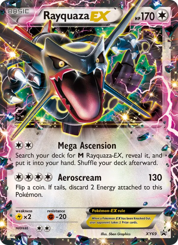 Rayquaza EX - XY69
