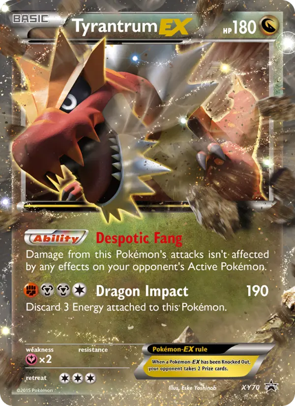 Tyrantrum EX - XY70