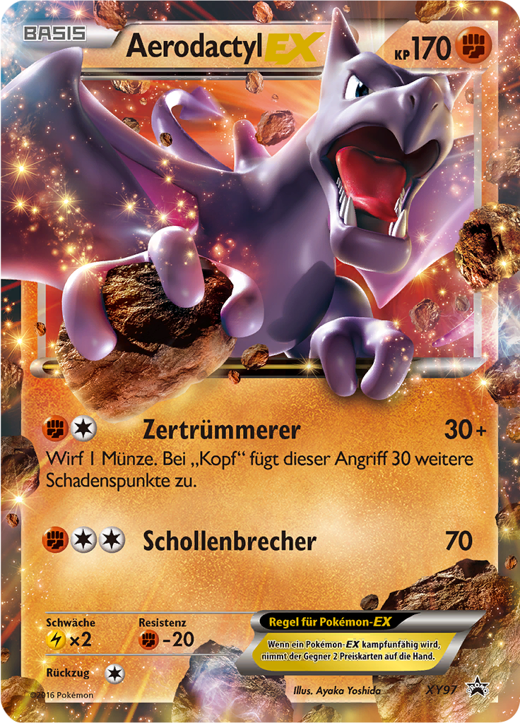 Aerodactyl EX - XY97