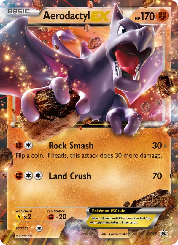 Aerodactyl EX - XY97